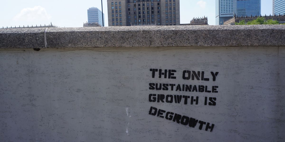 Graffiti-Wand degrowth