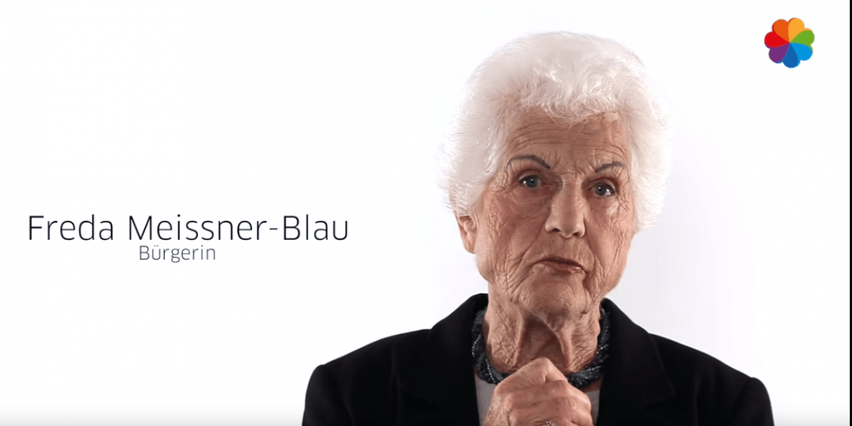 Zum Tod von Freda MeissnerBlau Gemeinwohlkonto