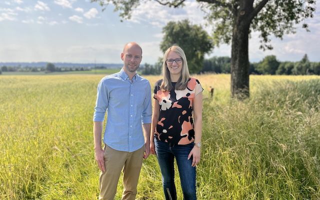 Die Geschäftsleitung vom Umweltcenter: Michael Kammerer und Kristina Haselgrübler Foto von Michael Kammerer und Kristina Haselgrübler